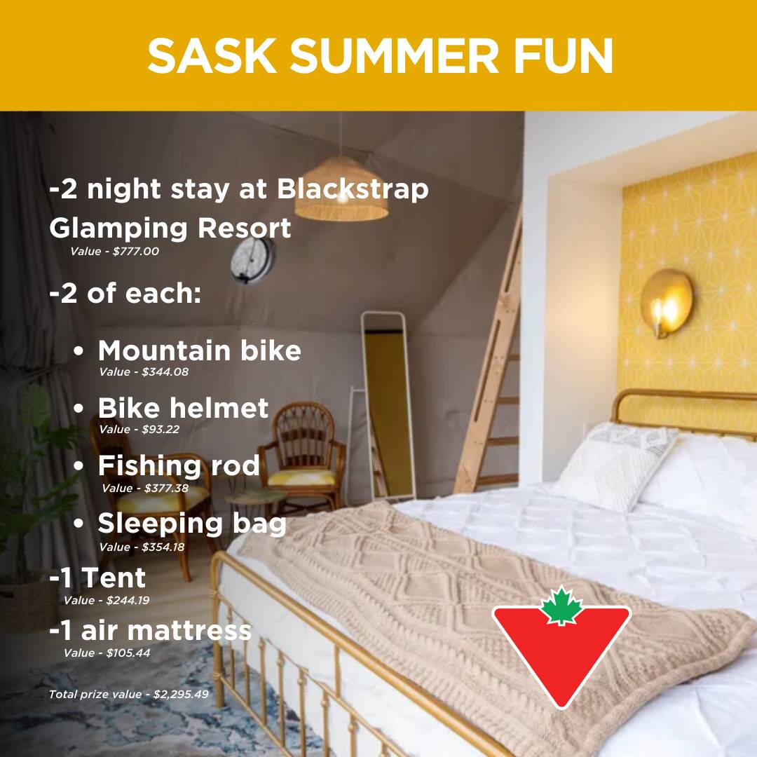 Sask Summer Fun Glamping